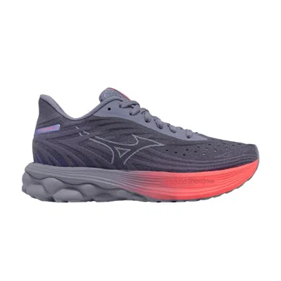 Pre-owned Mizuno Wmns Wave Skyrise 6 'blue Granite Striking Coral' | Purple | Women's Size 10.5