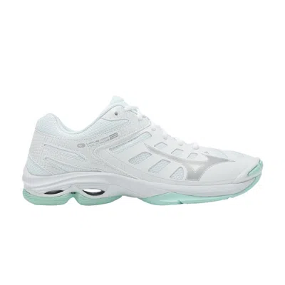 Pre-owned Mizuno Wmns Wave Voltage 2 'white Blue Tint' | Women's Size 6.5