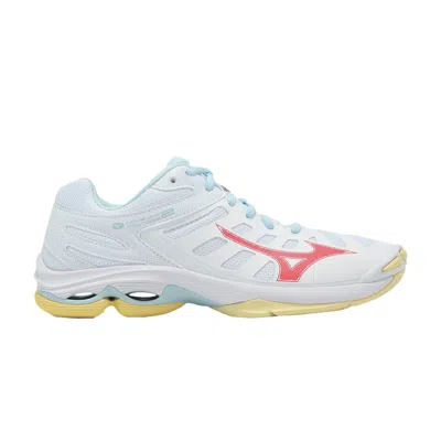 Pre-owned Mizuno Wmns Wave Voltage 2 'white Calypso Coral' | Women's Size 7.5