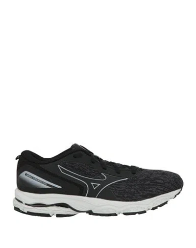 Mizuno Woman Sneakers Charcoal Size 8.5 Textile Fibers In Multi