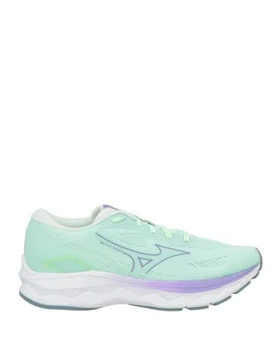 Mizuno Woman Sneakers Light Green Size 7 Textile Fibers, Synthetic Fibers