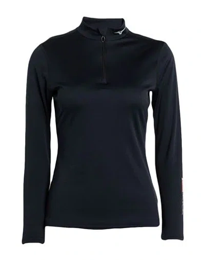 Mizuno Woman T-shirt Black Size L Polyester, Polyacrylic, Elastane