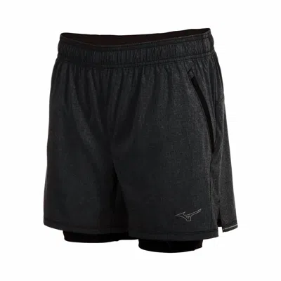 Mizuno Women's Alpha Eco 5" 2-in-1 Short In Black