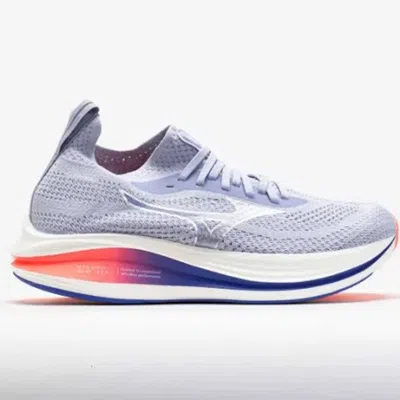 Mizuno Women's Neo Zen Running Shoe In Icelandic Blue/silver In Multi