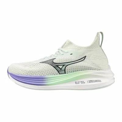 MIZUNO WOMEN'S NEO ZEN RUNNING SHOES IN HINT OF MINT/INDIA INK/PAISLEY PURPLE
