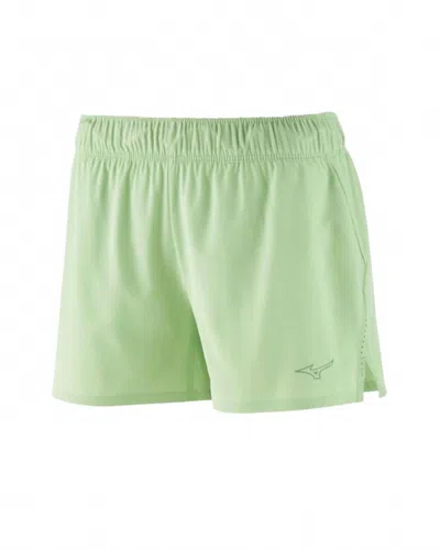 Mizuno Women's Performance 4" Short In Pastel Green
