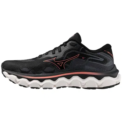 Mizuno Women's Wave Horizon 7 Shoe In Black/dubarry In Multi