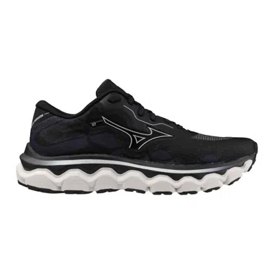 Mizuno Women's Wave Horizon 7 Shoes In Black-nimbus Cloud