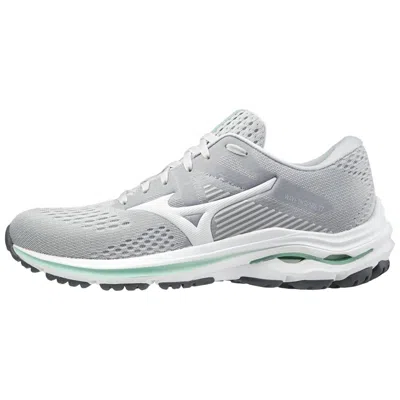 Mizuno Women's Wave Inspire 17 Shoe In Harbor Mist-white In Multi