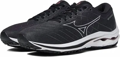 Mizuno Women's Wave Inspire 18 Shoe In Black-silver