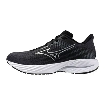 Mizuno Women's Wave Inspire 21 Running Shoes In Black-silver