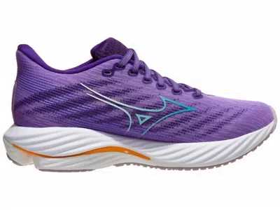 Mizuno Women's Wave Rider 28 Shoe In Paisley Purple/ceramic