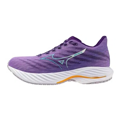 Mizuno Women's Wave Rider 28 Shoes In Paisley Purple/ceramic In Multi