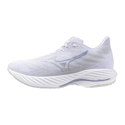 MIZUNO WOMEN'S WAVE RIDER 28 SHOES IN WHITE/NIMBUS CLOUD