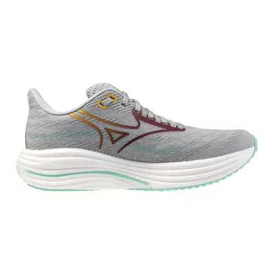 MIZUNO WOMEN'S WAVE RIDER 29 SHOES IN HARBOR MIST/DARK PURPLE