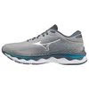Mizuno Women's Wave Sky 5 Running Shoes - Medium Width In Griffin In Grey