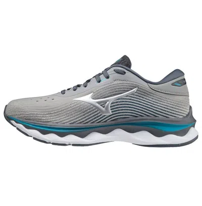 Mizuno Women's Wave Sky 5 Running Shoes - Medium Width In Griffin In Multi