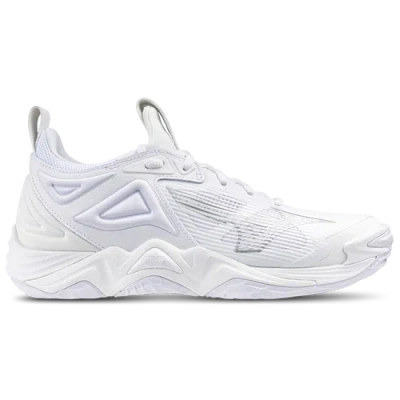 Mizuno Womens  Wave Momentum 3 In White/silver