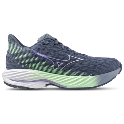 Mizuno Womens  Wave Rider 28 In Citadel/white