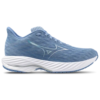 Mizuno Womens  Wave Rider 28 In Glacier Lake/white