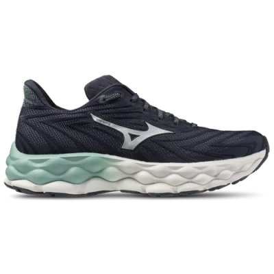 Mizuno Womens  Wave Sky 8 In India Ink/silver