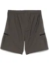 Mizuno Wr Cargo Shorts In Grey
