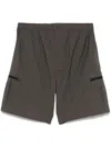 Mizuno Wr Cargo Shorts In Grey