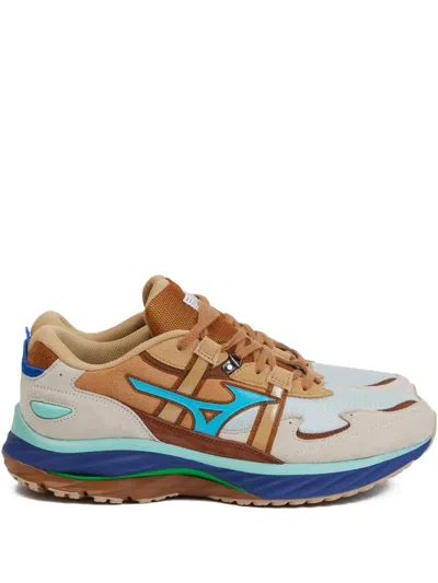 Mizuno X Digawell Waver Rider 运动鞋 In 褐色
