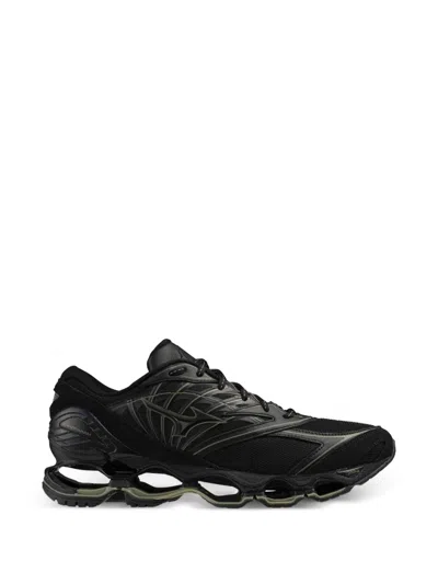 Mizuno X Maharishi Wave Prophecy Ls Lace-up Sneakers In Black