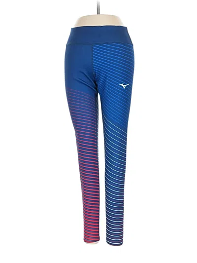 Pre-owned Mizuno Yoga Pants In Blue