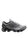 Mizuno Wave Prophecy Ls Lace-up Sneakers In Gray