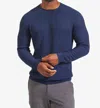 Mizzen + Main Cassady Sweater In Medieval Blue In Multi