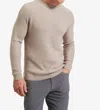Mizzen + Main Cassady Sweater In Vintage Khaki In Beige