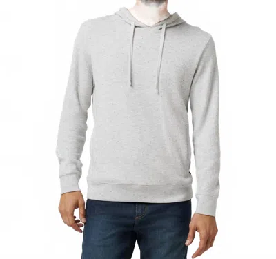 Mizzen + Main Cloud Waffle Hoodie In Gray