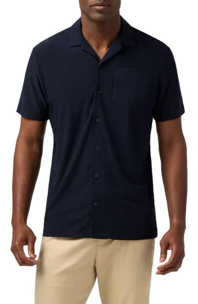Mizzen + Main Mizzen+main Copa Performance Camp Shirt In Blue
