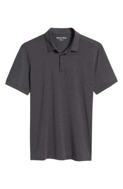 Mizzen + Main Mizzen+main Copa Pinstripe Performance Polo