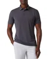 Mizzen + Main Mizzen+main Copa Pinstripe Performance Polo In Gray