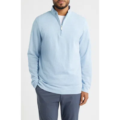 Mizzen + Main Mizzen+main Crandall Quarter Zip Pullover In Blue