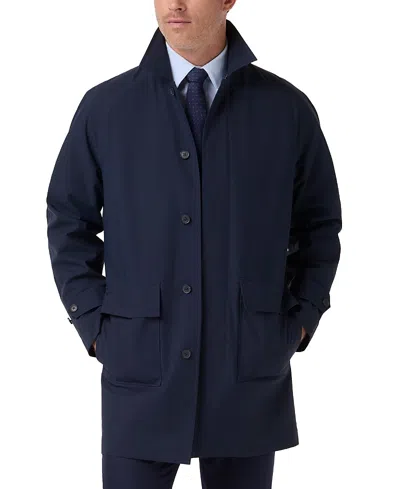 Mizzen + Main Mizzen+main Ford Top Coat In Blue