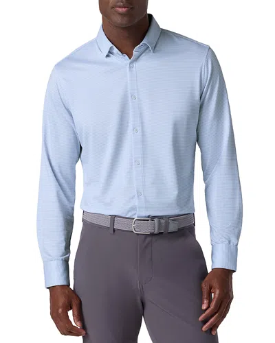 Mizzen + Main Mizzen+main Halyard Long Sleeve Dress Shirt In Blue