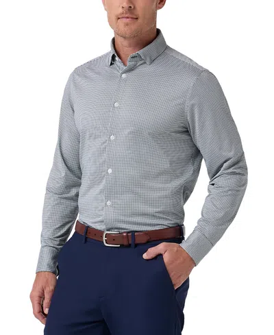 Mizzen + Main Mizzen+main Halyard Long Sleeve Dress Trim Fit Shirt In Gray