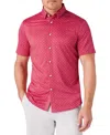 Mizzen + Main Mizzen+main Halyard Short Sleeve Dress Shirt In Brown