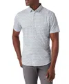 Mizzen + Main Mizzen+main Halyard Short Sleeve Dress Shirt In Gray