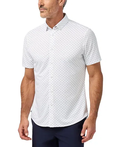 Mizzen + Main Mizzen+main Halyard Short Sleeve Dress Shirt In White