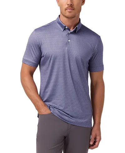 Mizzen + Main Mizzen+main Halyard Short Sleeve Polo In Blue