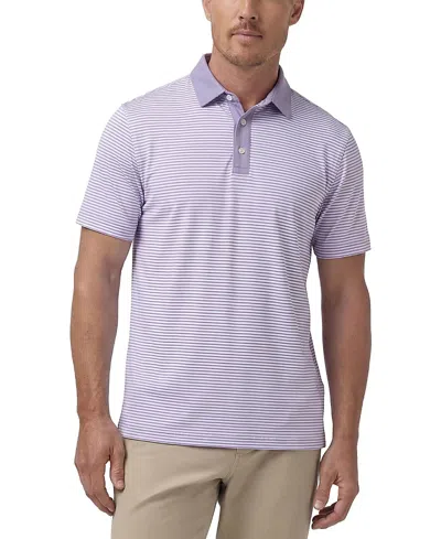 Mizzen + Main Mizzen+main Halyard Short Sleeve Polo In Purple