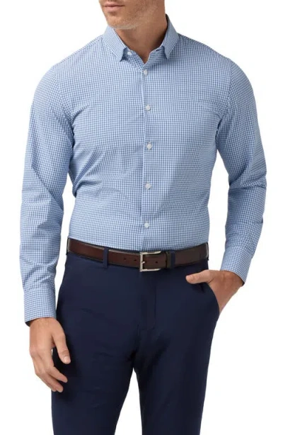 Mizzen + Main Mizzen+main Halyard Trim Fit Plaid Button-up Shirt