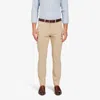 Mizzen + Main Helmsman Chino Pant In Khaki In Neutral