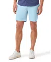 Mizzen + Main Mizzen+main Helmsman Flat Front Performance Golf Shorts In Light Blue