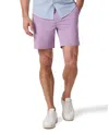 Mizzen + Main Mizzen+main Helmsman Flat Front Performance Golf Shorts In Purple
